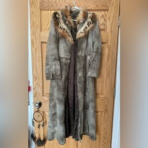 Vintage Bella Bicchi Leather Coat